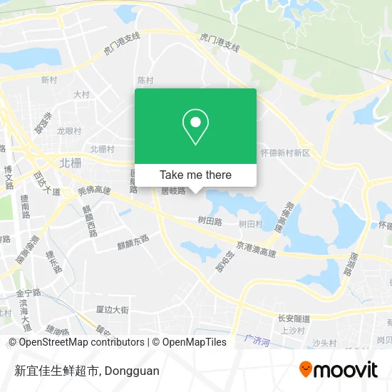新宜佳生鲜超市 map