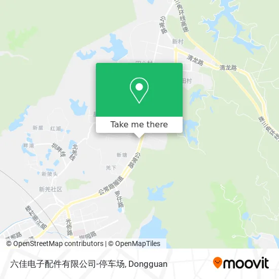 六佳电子配件有限公司-停车场 map