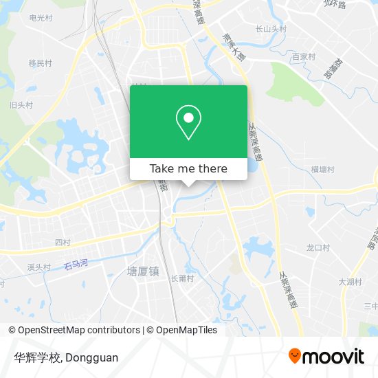 华辉学校 map