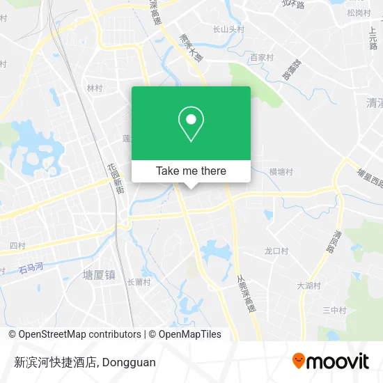 新滨河快捷酒店 map