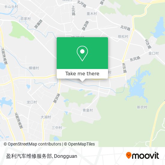 盈利汽车维修服务部 map