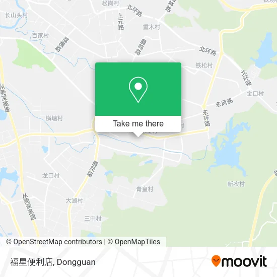 福星便利店 map