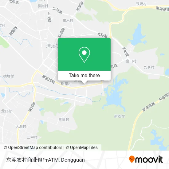 东莞农村商业银行ATM map