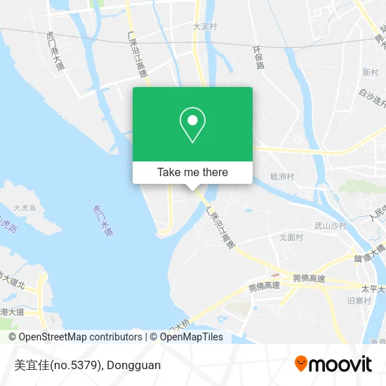 美宜佳(no.5379) map