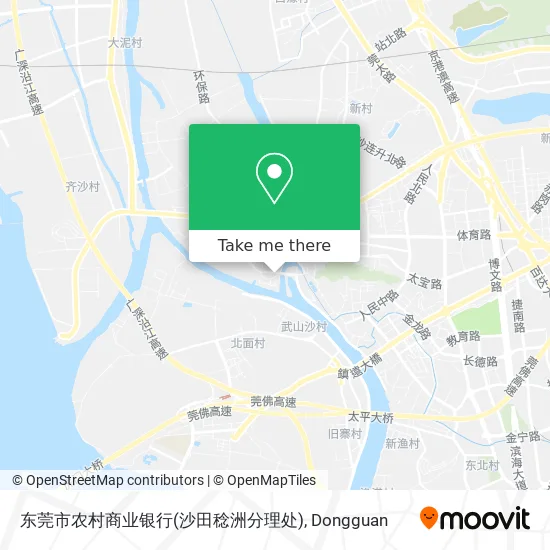 东莞市农村商业银行(沙田稔洲分理处) map