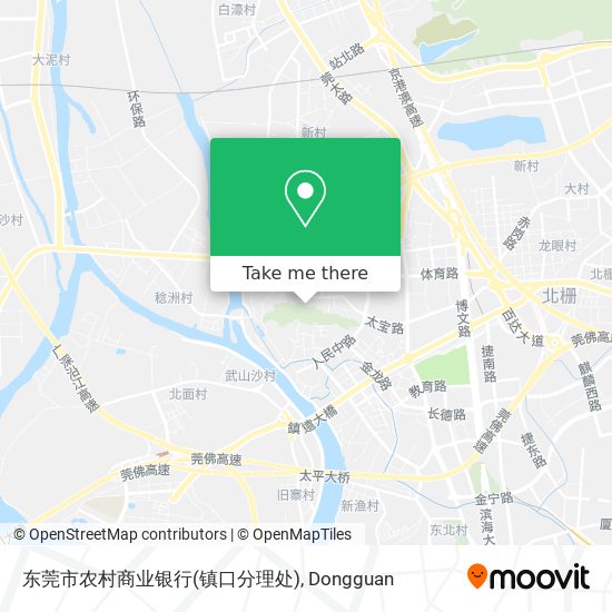 东莞市农村商业银行(镇口分理处) map