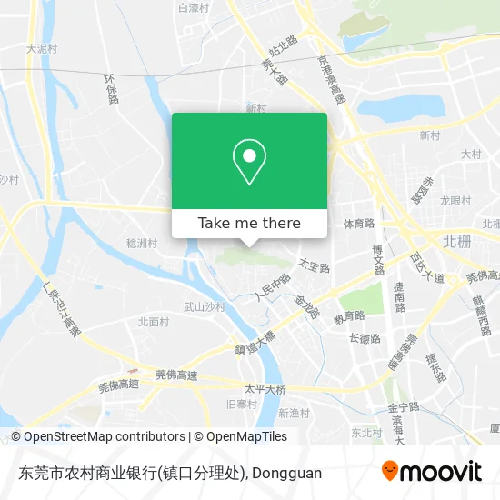 东莞市农村商业银行(镇口分理处) map