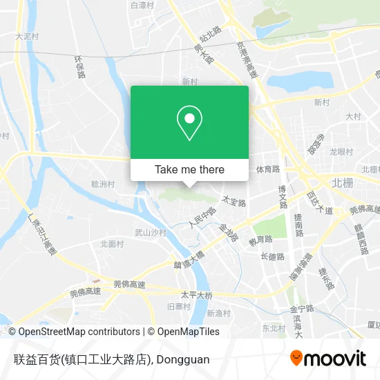 联益百货(镇口工业大路店) map