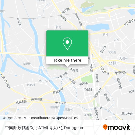 中国邮政储蓄银行ATM(博头路) map