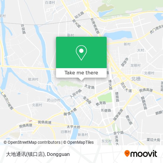 大地通讯(镇口店) map