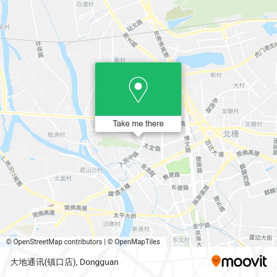 大地通讯(镇口店) map