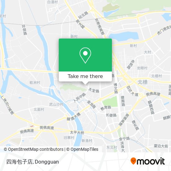 四海包子店 map