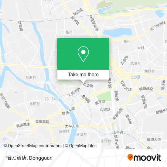 怡民旅店 map