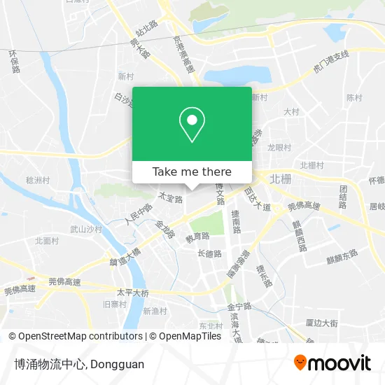 博涌物流中心 map
