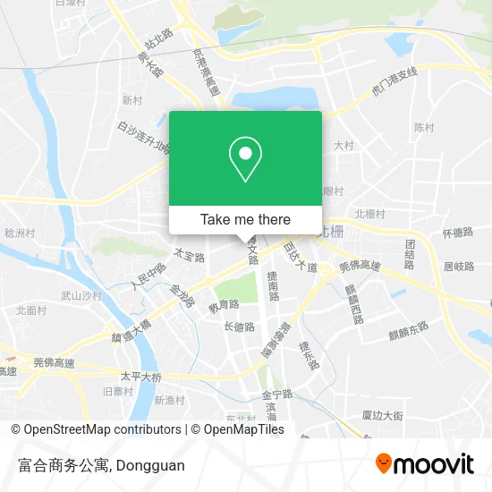 富合商务公寓 map