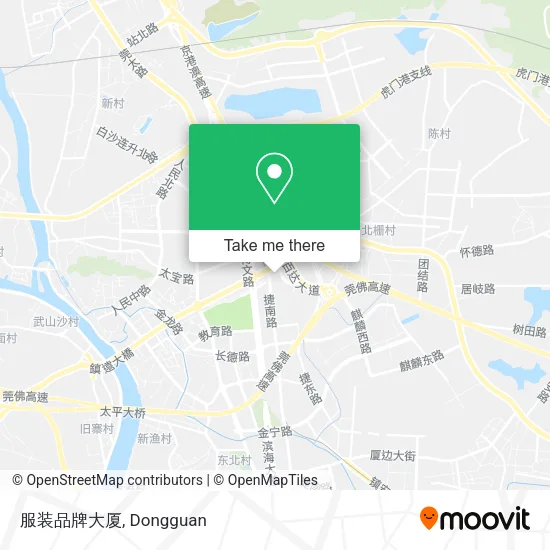 服装品牌大厦 map