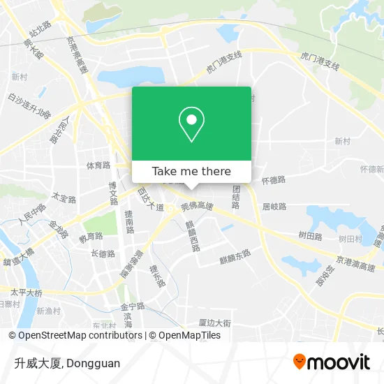 升威大厦 map