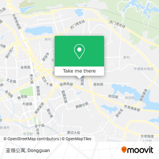 蓝领公寓 map