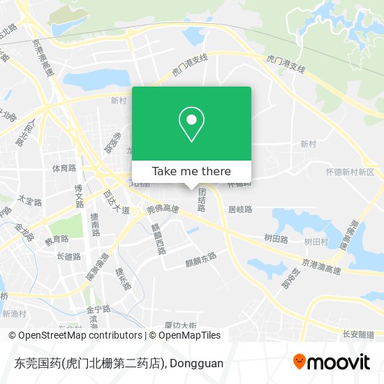 东莞国药(虎门北栅第二药店) map