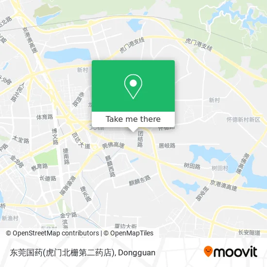 东莞国药(虎门北栅第二药店) map