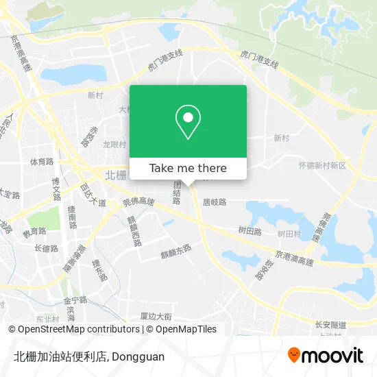 北栅加油站便利店 map