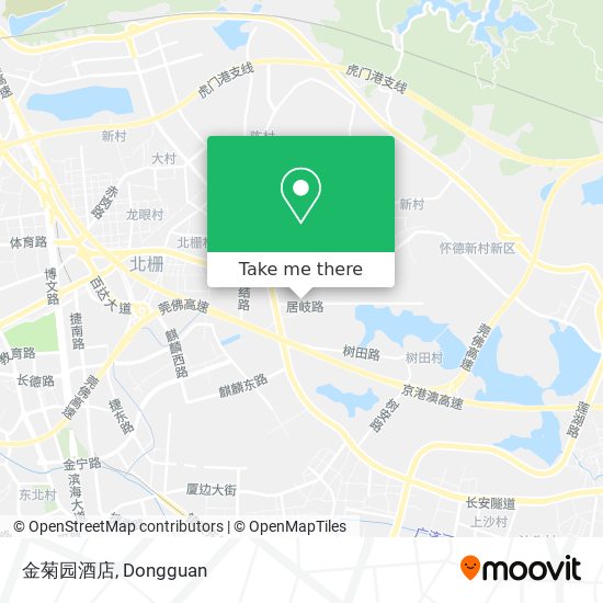 金菊园酒店 map