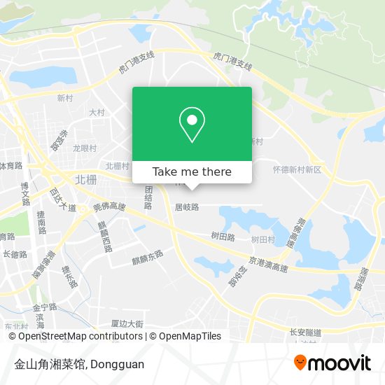 金山角湘菜馆 map