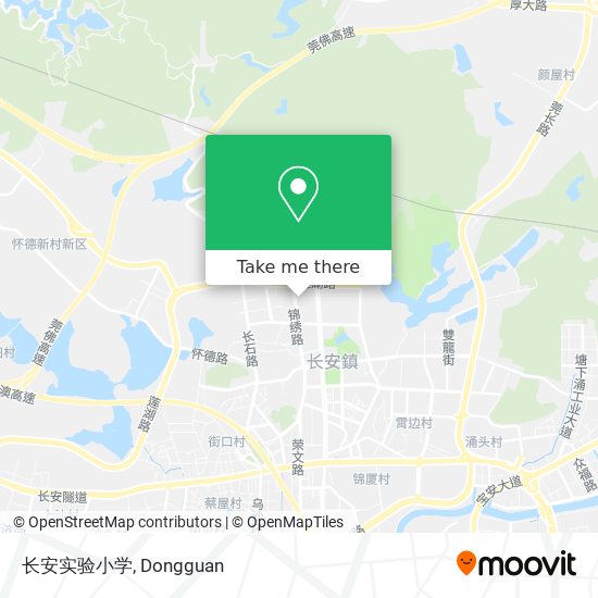 长安实验小学 map