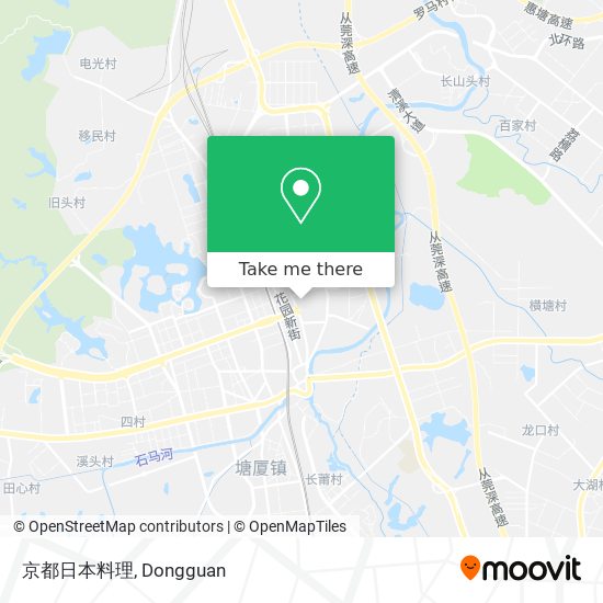 京都日本料理 map