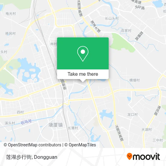 莲湖步行街 map