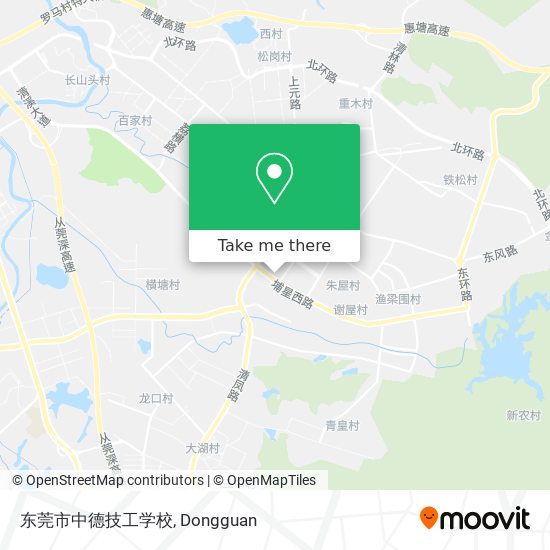 东莞市中德技工学校 map