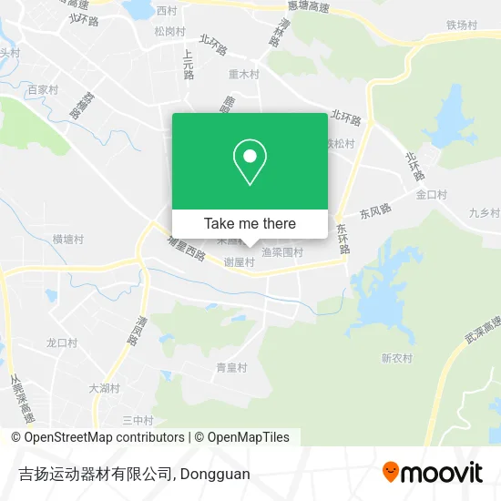 吉扬运动器材有限公司 map