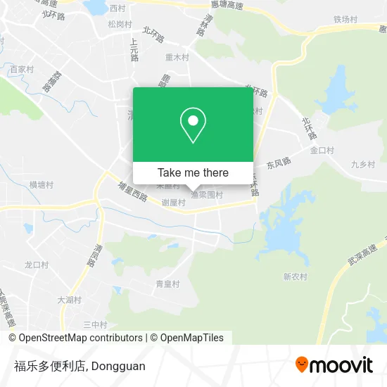 福乐多便利店 map