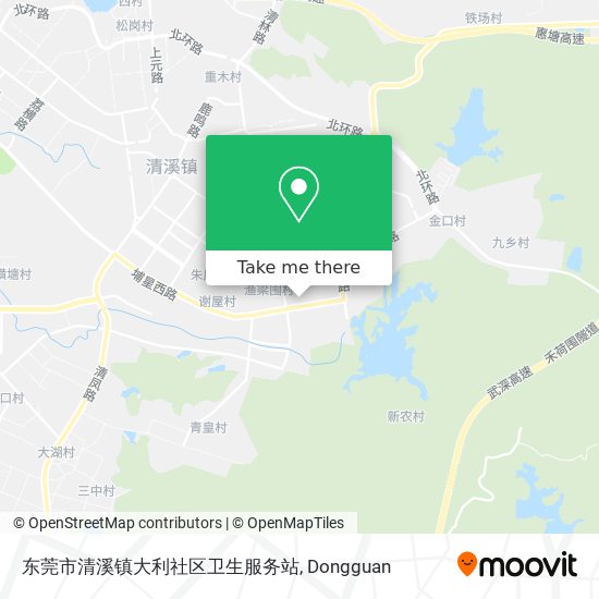 东莞市清溪镇大利社区卫生服务站 map