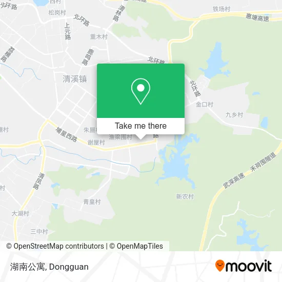 湖南公寓 map