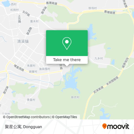 聚星公寓 map