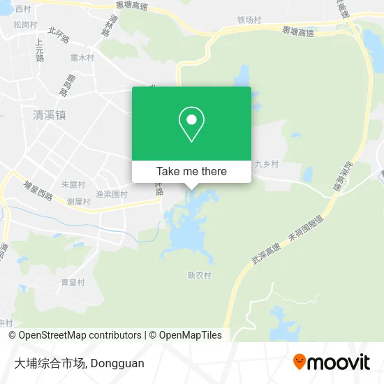 大埔综合市场 map