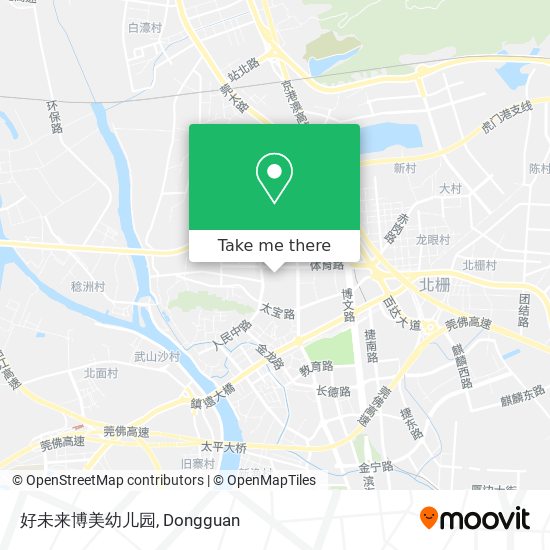 好未来博美幼儿园 map