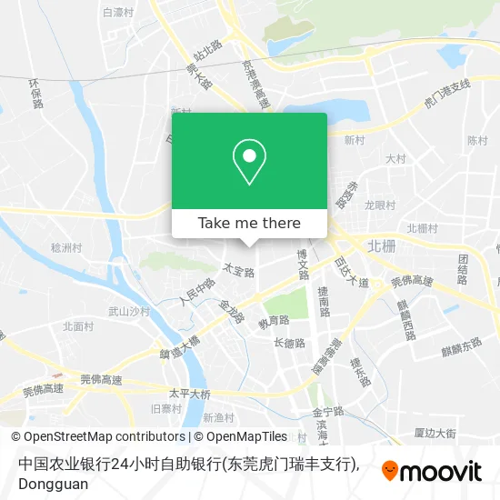 中国农业银行24小时自助银行(东莞虎门瑞丰支行) map