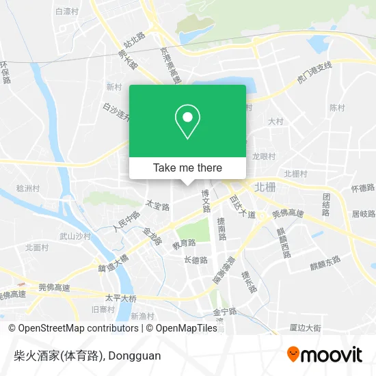 柴火酒家(体育路) map