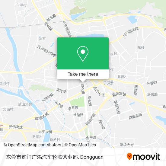 东莞市虎门广鸿汽车轮胎营业部 map