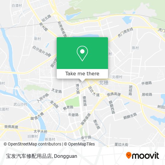 宝发汽车修配用品店 map