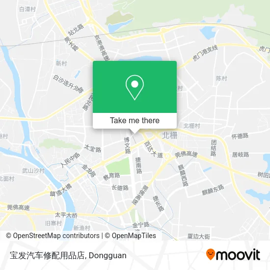 宝发汽车修配用品店 map