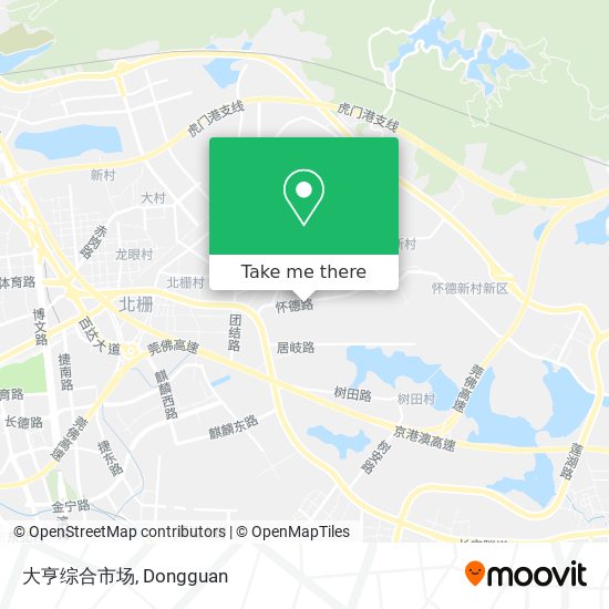 大亨综合市场 map
