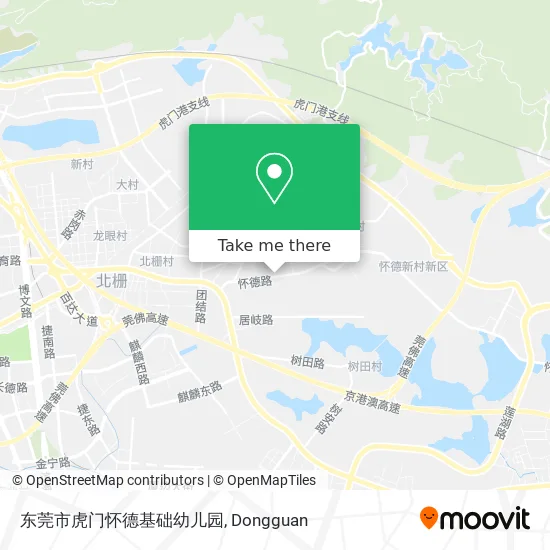 东莞市虎门怀德基础幼儿园 map