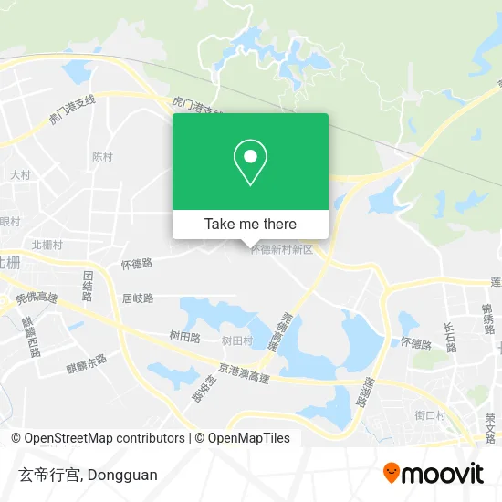 玄帝行宫 map