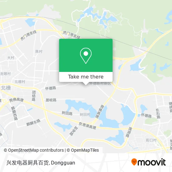 兴发电器厨具百货 map