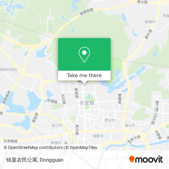 锦厦农民公寓 map