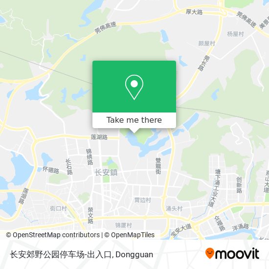 长安郊野公园停车场-出入口 map