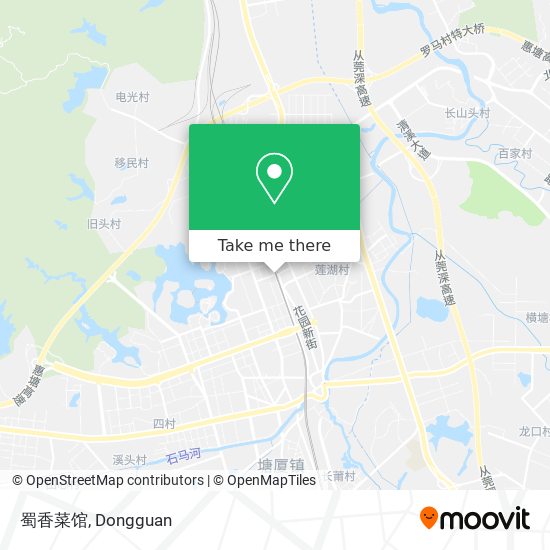 蜀香菜馆 map